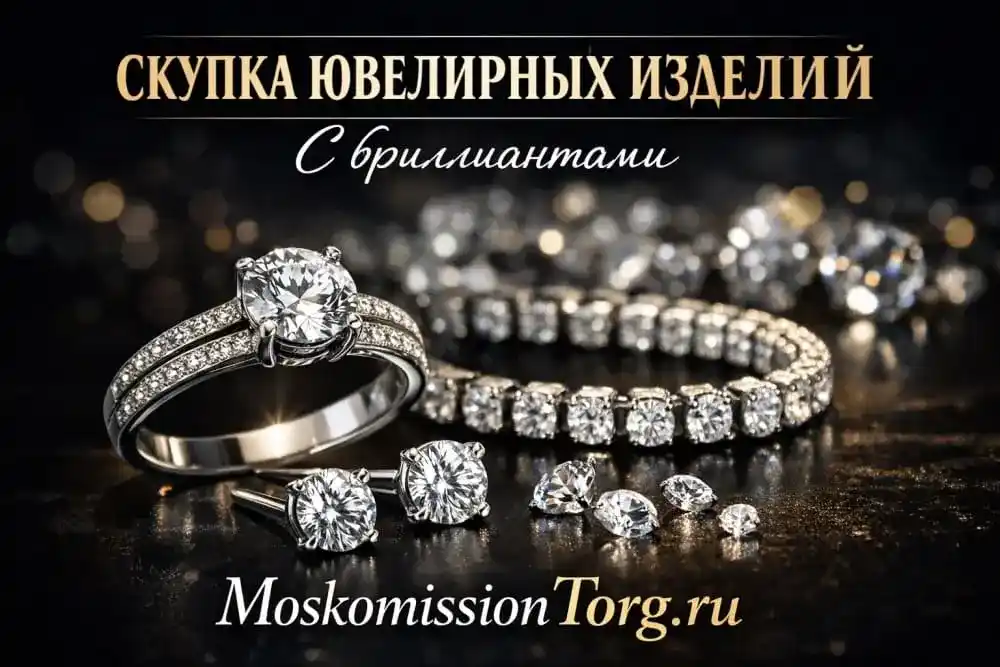 продать ювелирные изделия с бриллиантами